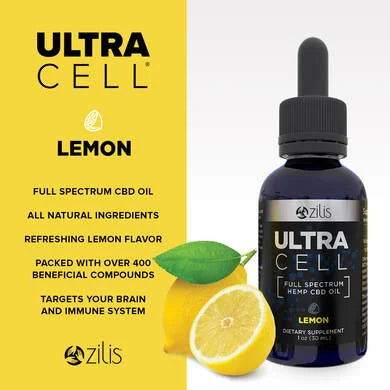 Ultra Cell Full Spectrum Oil - Lemon